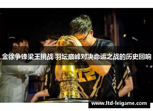 金徐争锋梁王挑战 羽坛巅峰对决命运之战的历史回响 金徐争锋梁王挑战 羽坛巅峰对决命运之战的历史回响